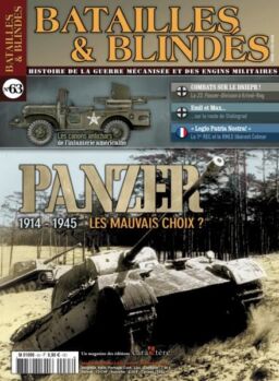 Batailles & Blindes – Septembre-Octobre 2014