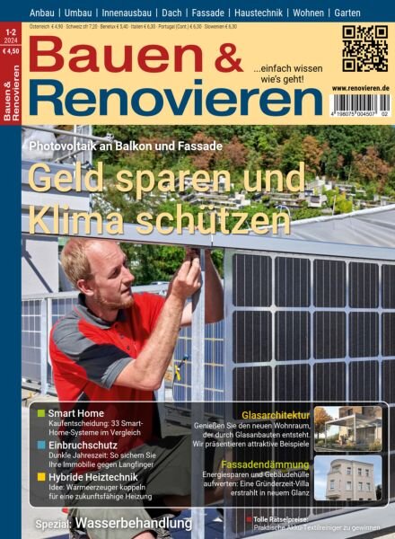 Bauen & Renovieren – Januar-Februar 2024 Cover