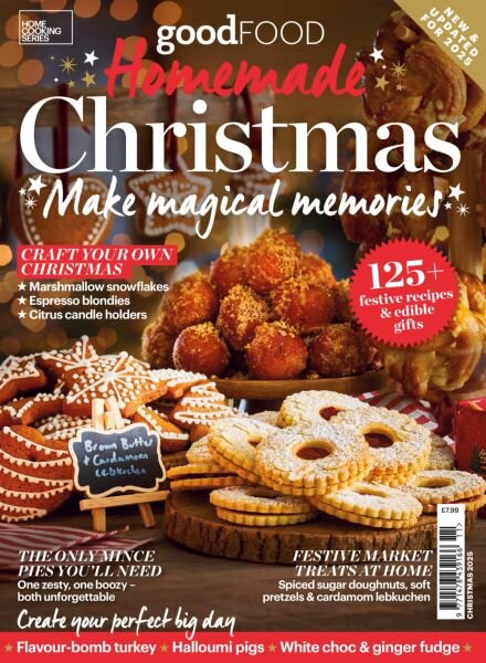 BBC Home Cooking Series – Christmas Make Magical Memories – August 2025 Cover