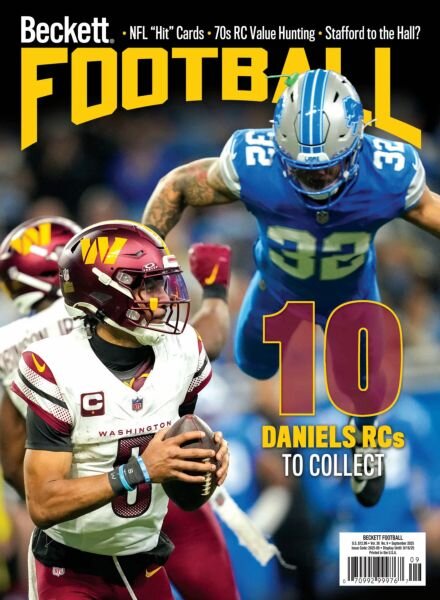 Beckett Football – September 2025 Cover