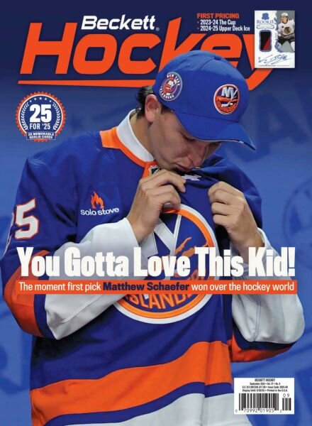 Beckett Hockey – September 2025 Cover