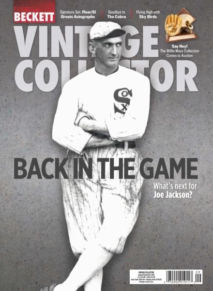 Beckett Vintage Collector – August-September 2025 Cover