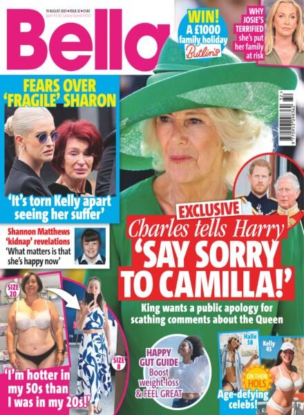 Bella UK – 19 August 2025 Cover