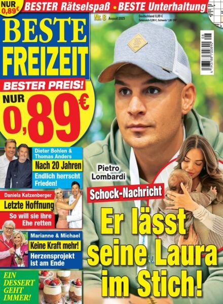 Beste Freizeit – August 2025 Cover