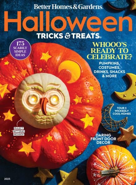 Better Homes & Gardens USA – Halloween Tricks & Treats 2025 Cover