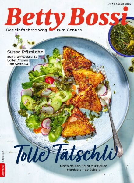 Betty Bossi – August 2025 Cover