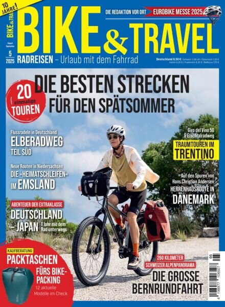 Bike&Travel Magazin – August-September 2025 Cover