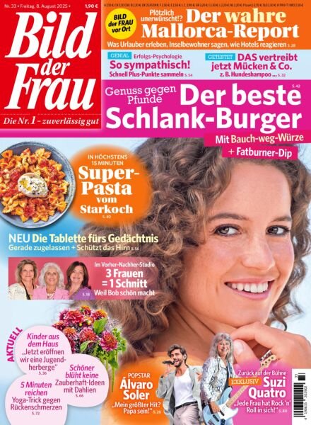 Bild der Frau – 8 August 2025 Cover