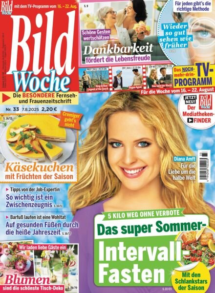 BildWoche – 7 August 2025 Cover