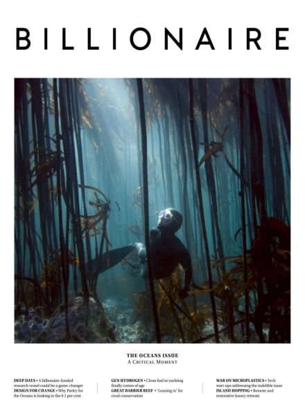 BILLIONAIRE – Issue 39 2025 The Oceans Issue Cover