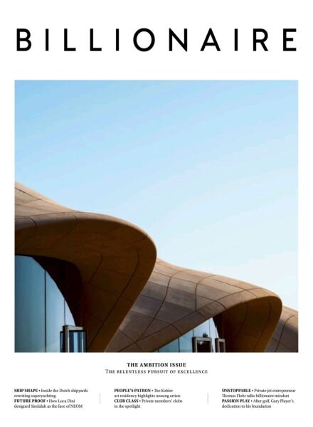 BILLIONAIRE – Issue 40 2025 The Ambition Issue Cover