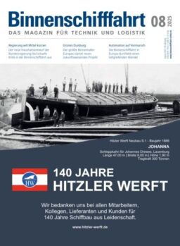 Binnenschifffahrt – August 2025