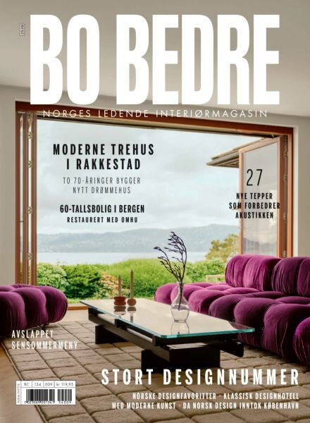Bo Bedre – August 2025 Cover