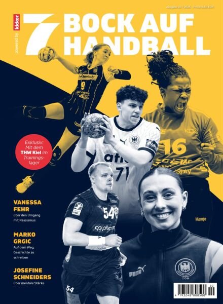 Bock auf Handball – August 2025 Cover