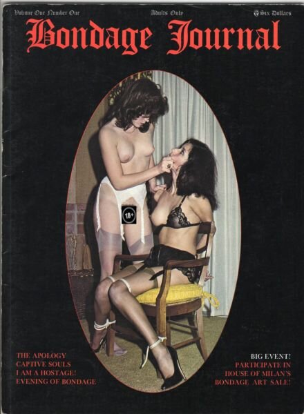 Bondage Journal – Volume 1 Number 1 1979 Cover