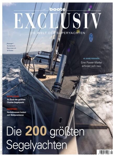 Boote Exclusiv – September-Oktober 2025 Cover