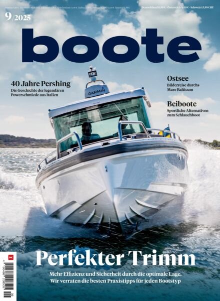 Boote – September 2025 Cover