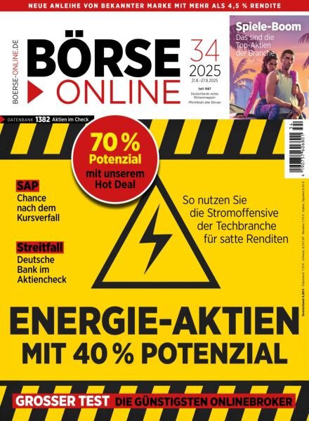 Borse Online – 21 August 2025 Cover
