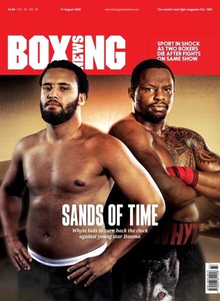 Boxing News – 14 August 2025 Cover