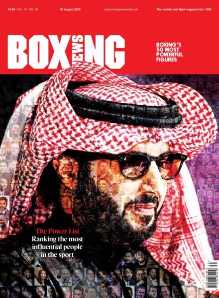 Boxing News – 28 August 2025 Cover