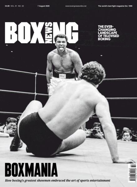 Boxing News – 7 August 2025 Cover