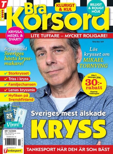Bra Korsord – 13 Augusti 2025 Cover