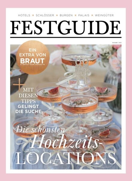 Braut & Brautigam Austria Spezial – Festguide 2025 Cover