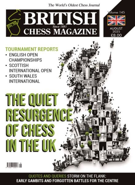 British Chess Magazine – August 2025 Cover