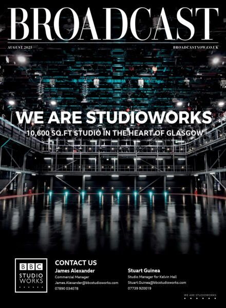 Broadcast Magazine – August 2025 Cover