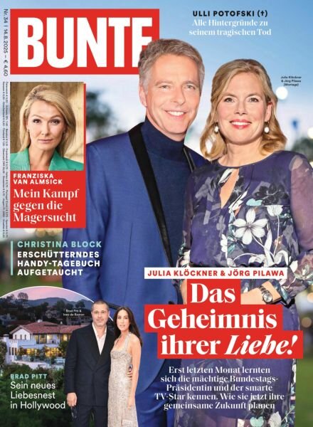 Bunte – 14 August 2025 Cover