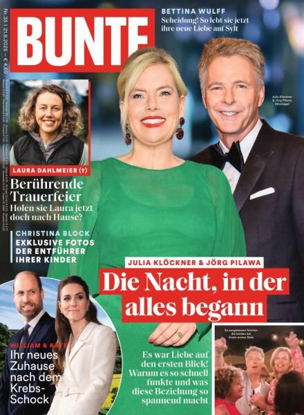 Bunte – 21 August 2025 Cover