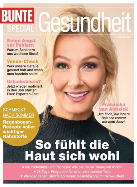 Bunte Gesundheit – 7 August 2025 Cover