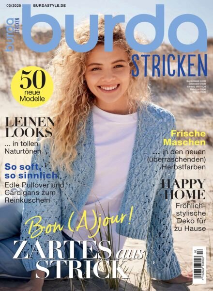 Burda Stricken – Ausgabe 3 2025 Cover