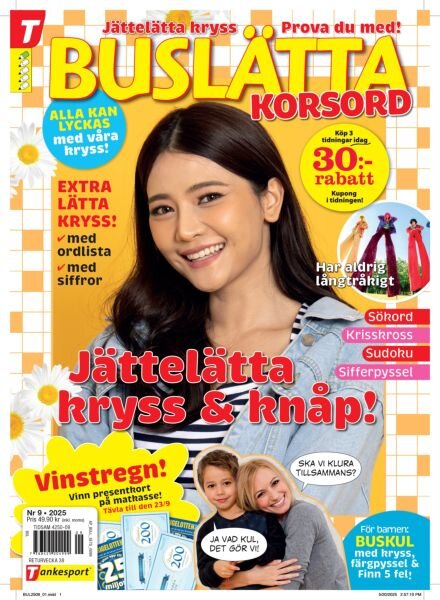 Buslatta – Augusti 2025 Cover