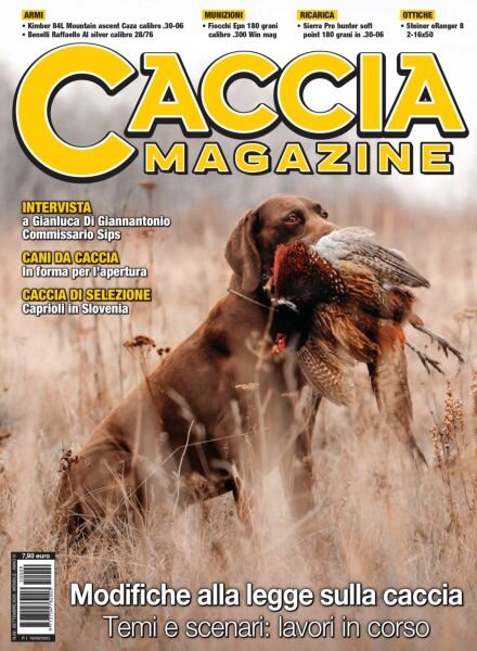 Caccia Magazine – Settembre 2025 Cover