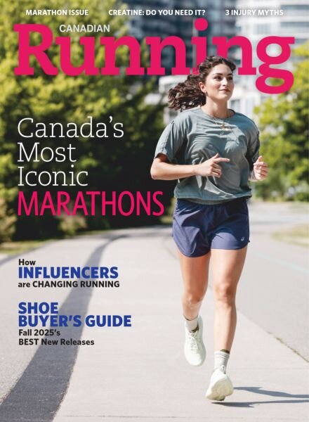 Canadian Running – September-October 2025 Cover