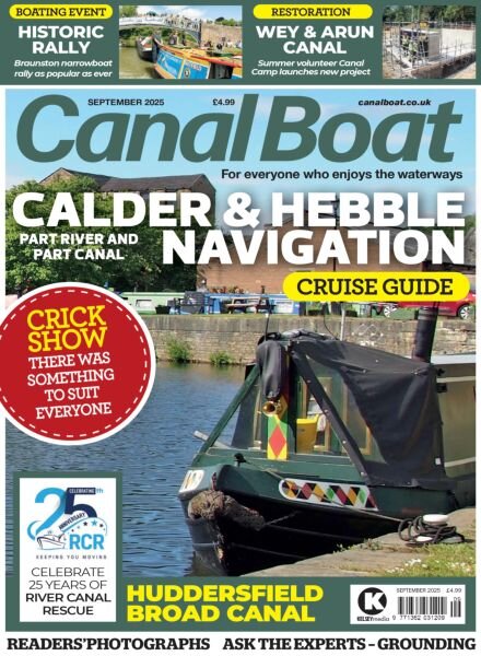 Canal Boat – September 2025 Cover