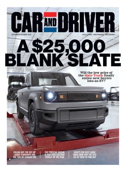 Car and Driver USA – September-October 2025 Cover