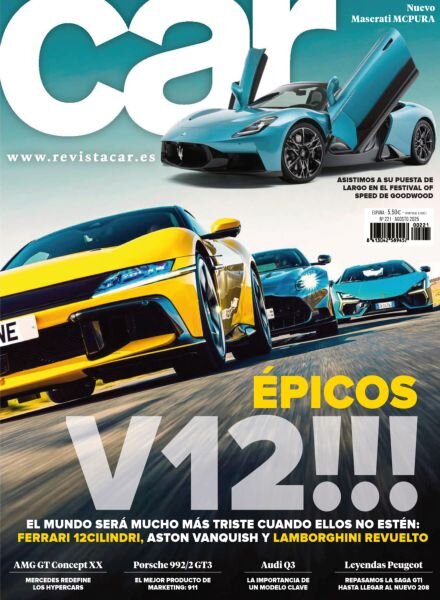 Car Espana – Agosto 2025 Cover