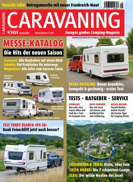 Caravaning – September 2025 Cover