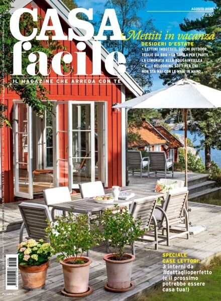 CasaFacile – Agosto 2025 Cover