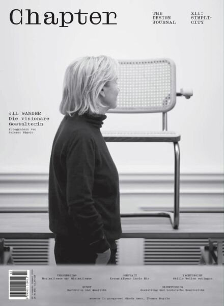 Chapter The Design Journal – 4 August 2025 Cover