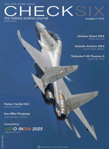 Checksix Journal Deutsche Edition – Nr 2 2025 Cover