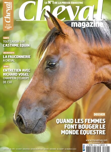 Cheval Magazine – Septembre 2025 Cover