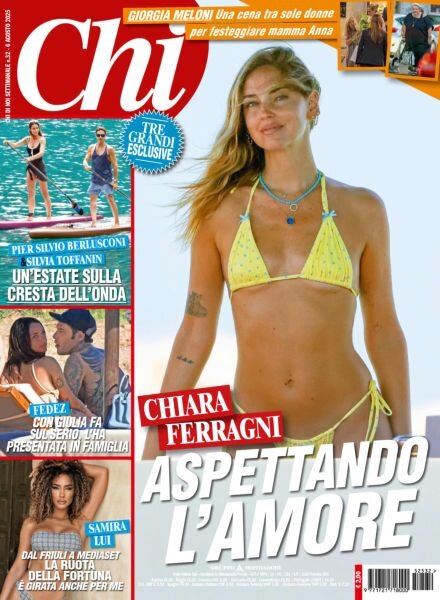 Chi – 6 Agosto 2025 Cover