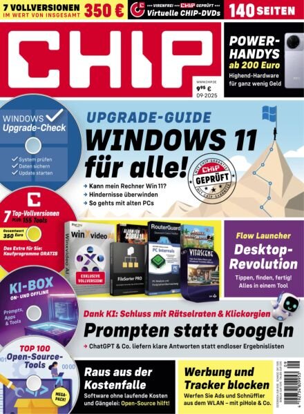 Chip Germany – September 2025 Cover