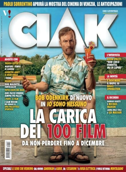 Ciak – Agosto 2025 Cover