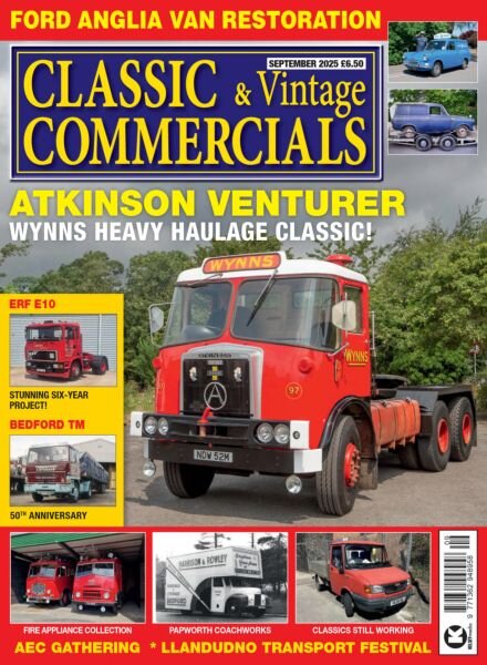 Classic & Vintage Commercials – September 2025 Cover
