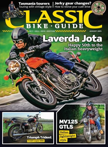 Classic Bike Guide – August 2025 Cover