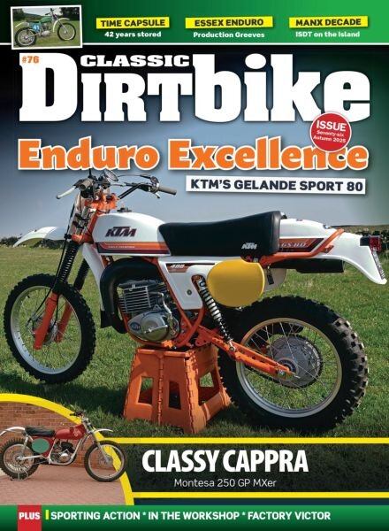 Classic Dirt Bike – Autumn 2025 Cover